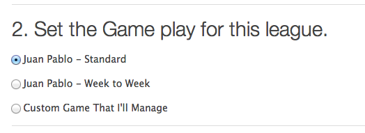 Custom Game Type
