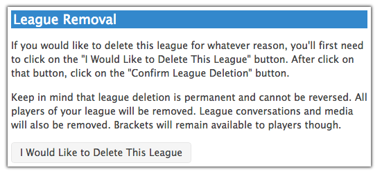 Delete League